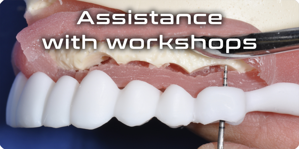 Assistance with workshops